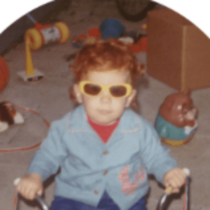 Brad Nemer as a child